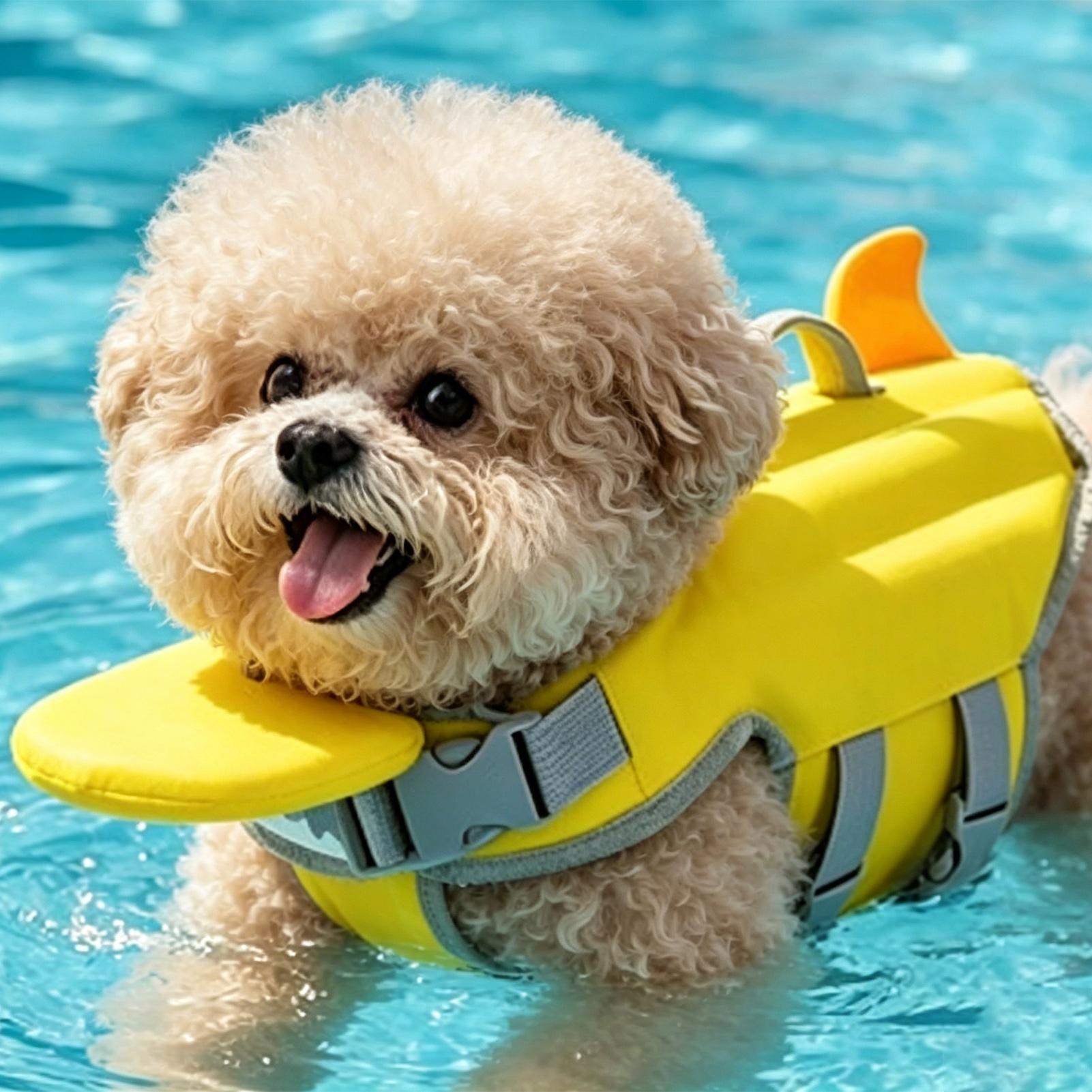 For Puppy Small Medium Pet Poo - Life Jacket 评论和价格