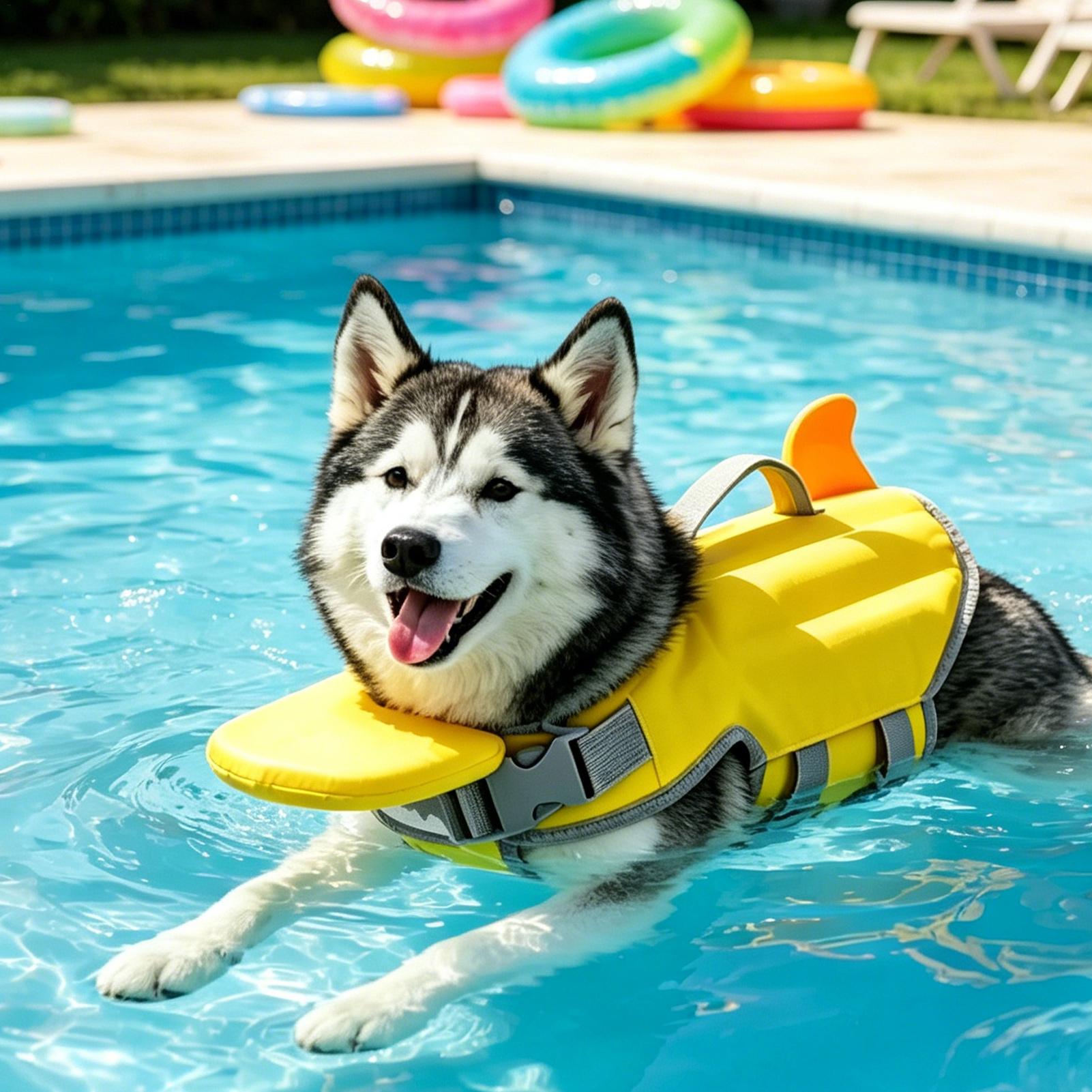 For Puppy Small Medium Pet Poo - Life Jacket 评论和价格