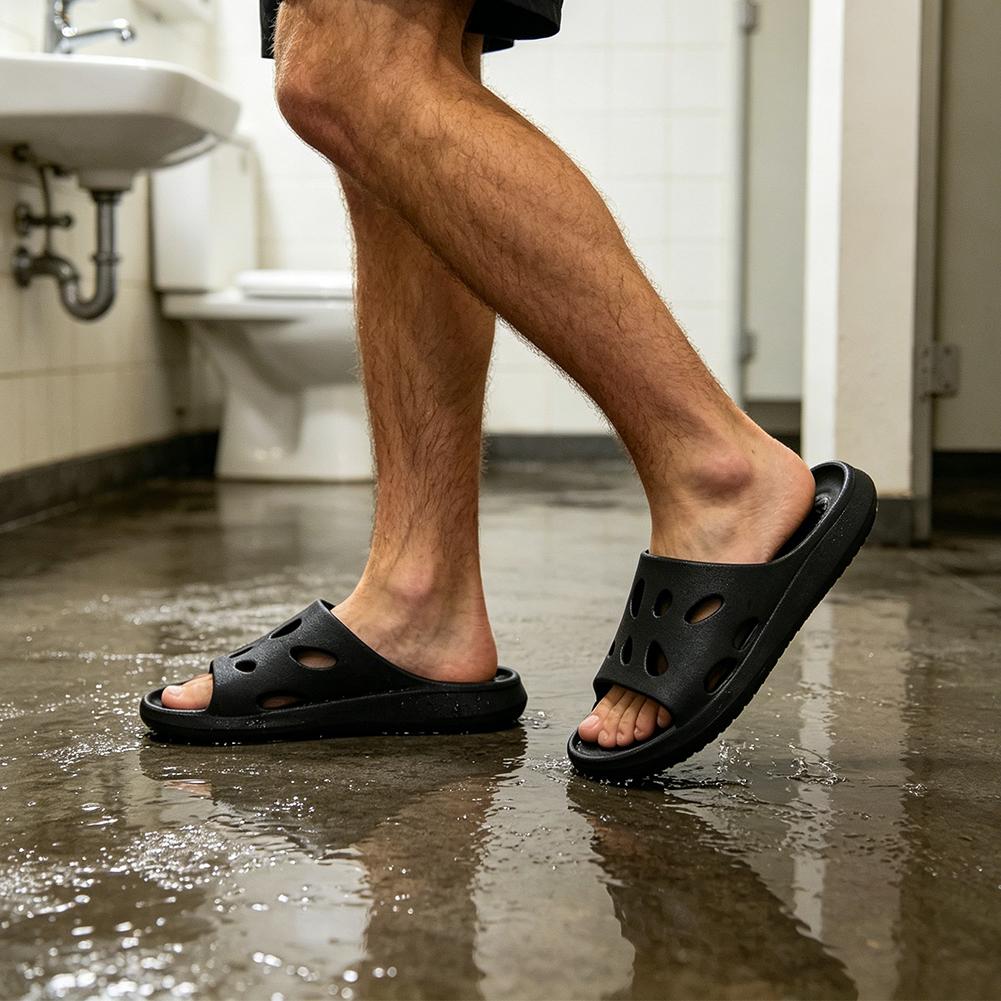 EVA Shower Slippers for Men No - Flippers Swimming 评论和价格