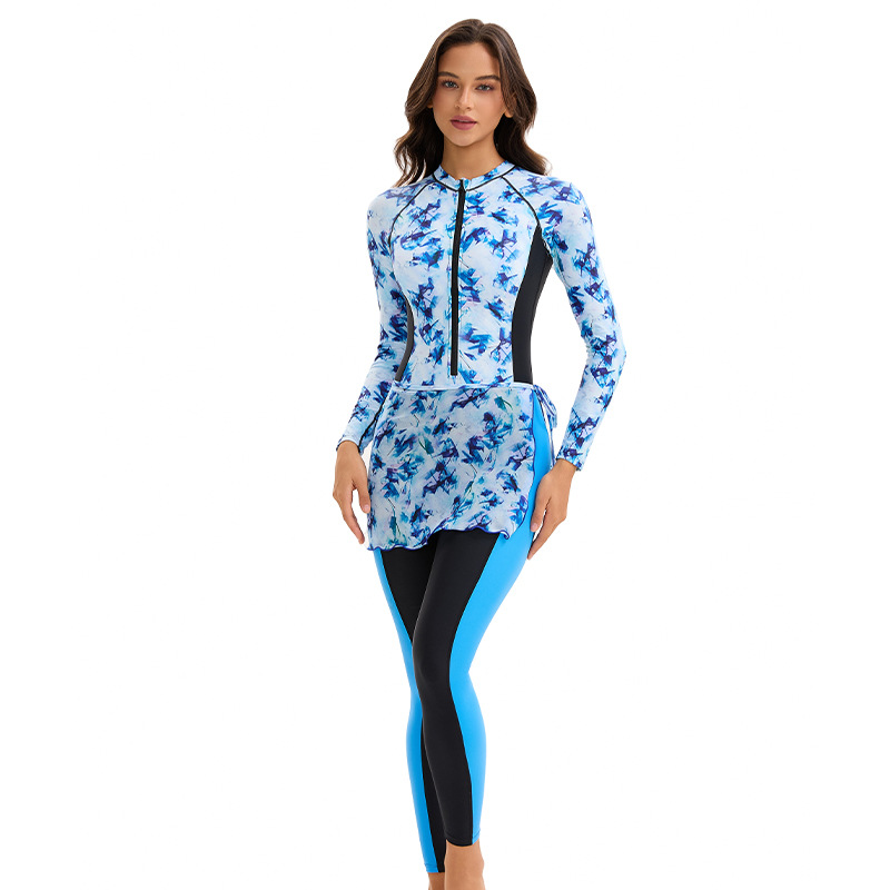 New Women Long Sleeve Modest T - Rash Guard 评论和价格
