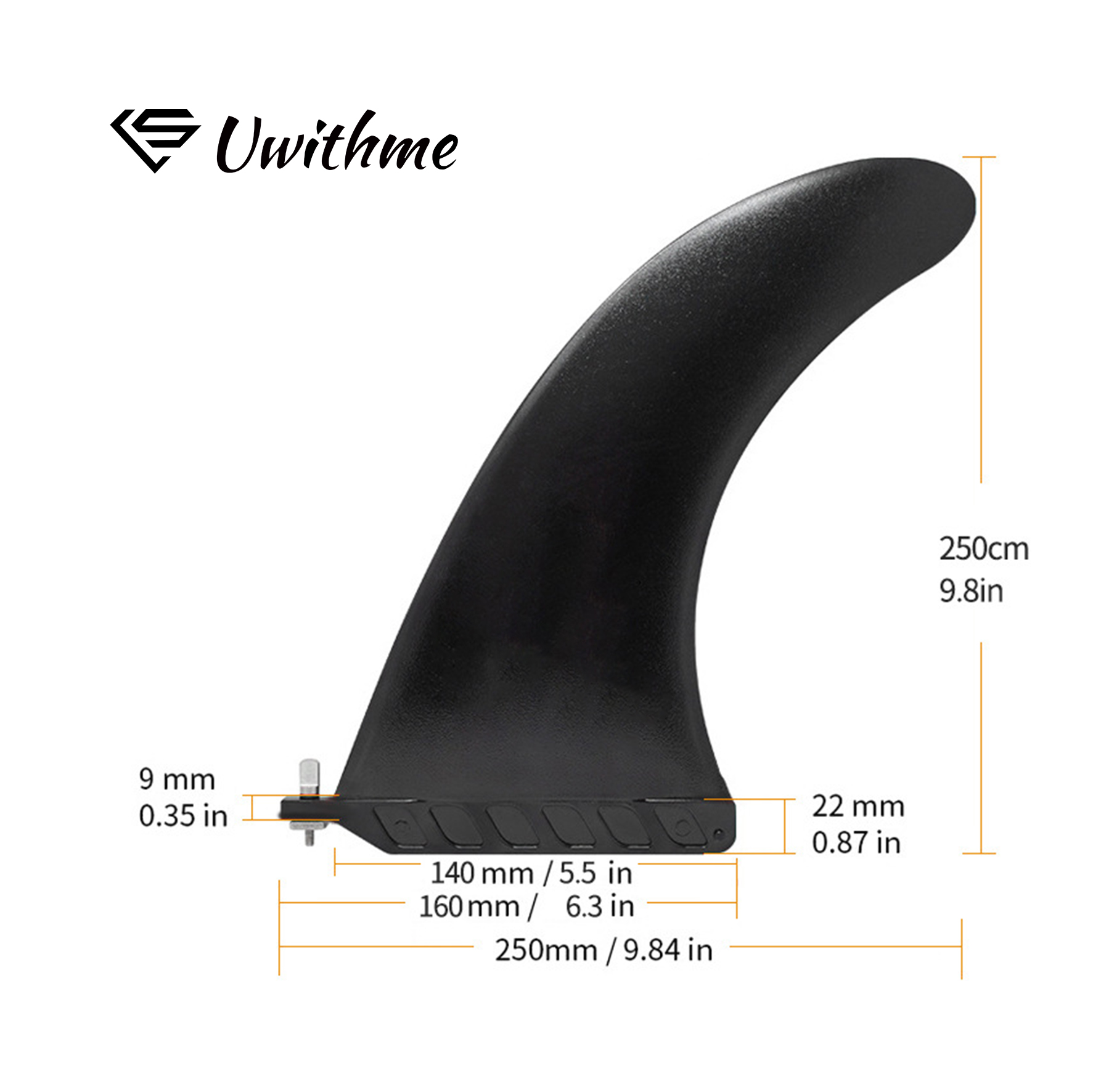 10 inch Nylon SUP Single Cente - Swim Fins 评论和价格